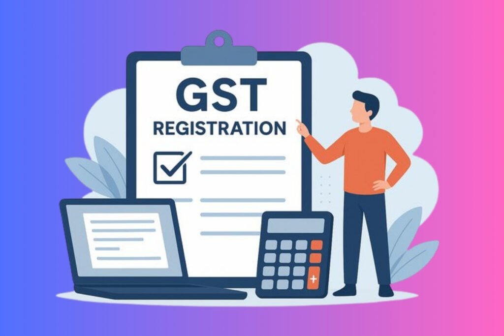 GST registration online process in India
